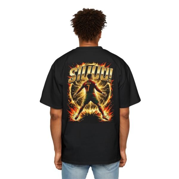 men's oversized t shirt — 'swoop' basketball player graphic tee