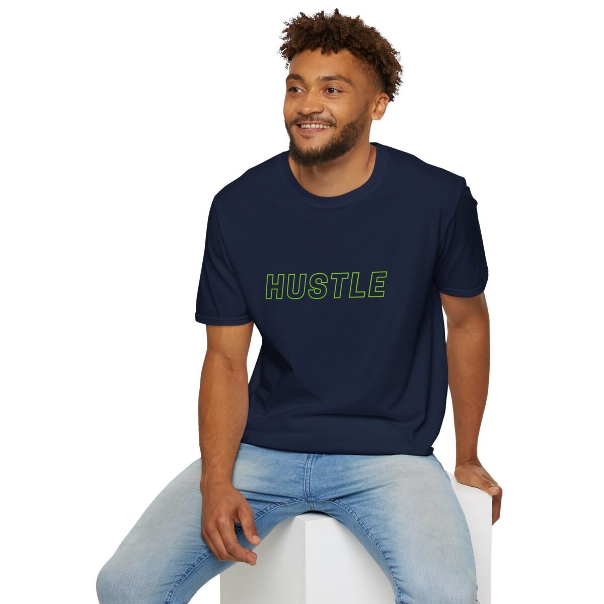 hustle graphic unisex t shirt