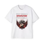the world stops for football tee men's oversized t shirt