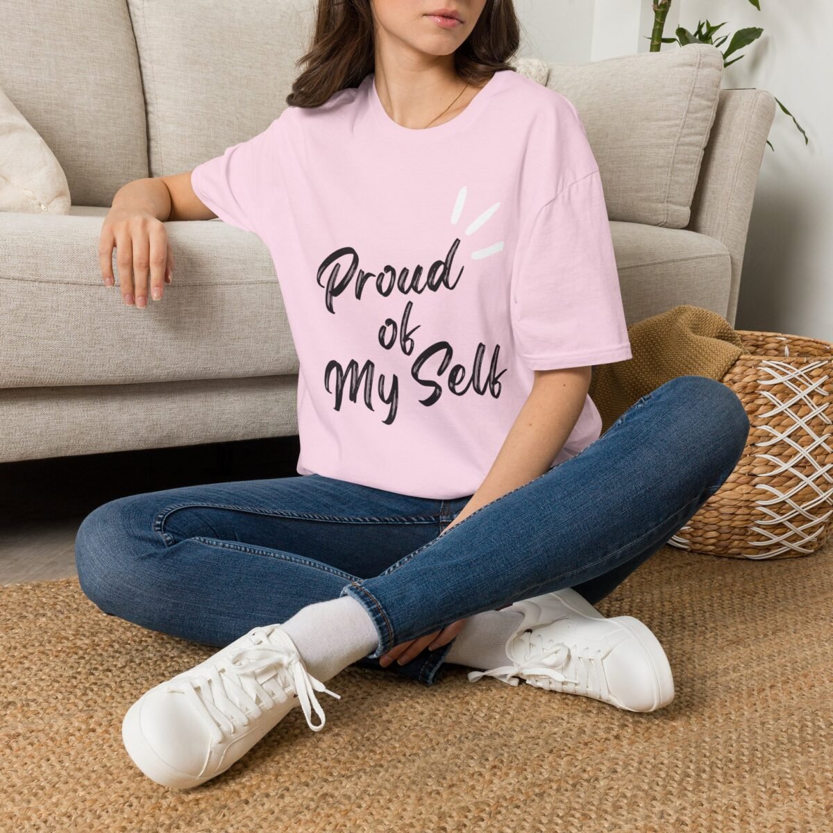 proud of my self unisex t shirt — empowerment self love tee