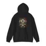 germany soccer unisex hoodie — football crest with eagle & flags