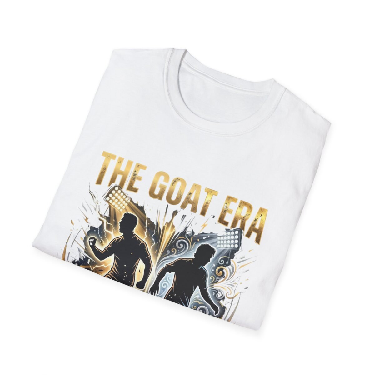 the goat era soccer unisex t shirt — bold football fan tee