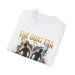 the goat era soccer unisex t shirt — bold football fan tee