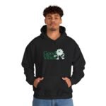 good vibes unisex hoodie — retro sunflower graphic hooded sweatshirt