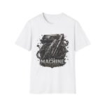 unisex t shirt — the machine vintage engine graphic tee