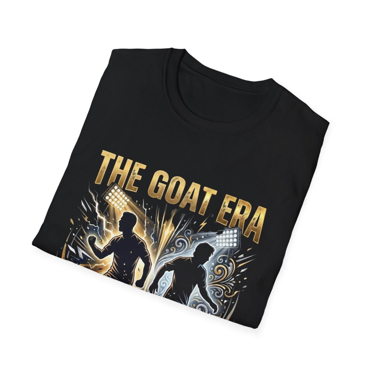 the goat era soccer unisex t shirt — bold football fan tee