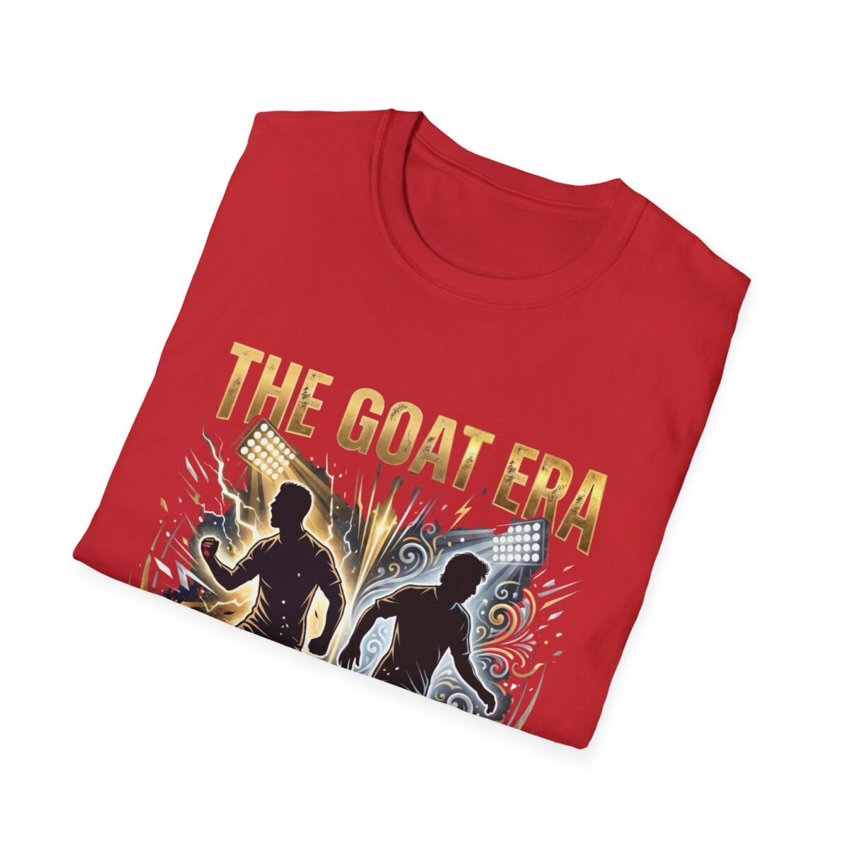 the goat era soccer unisex t shirt — bold football fan tee