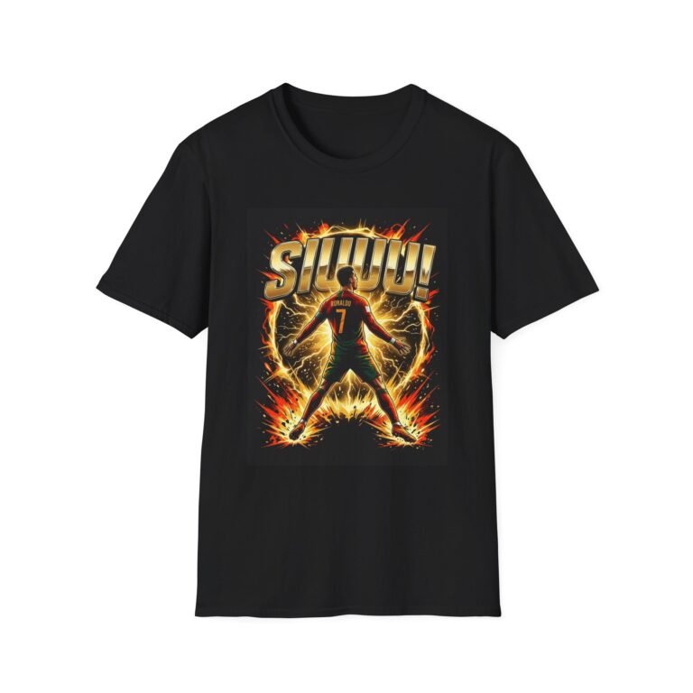 siuuu! soccer legend graphic unisex t shirt