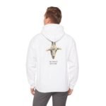 goat graphic unisex hoodie – “i’m literally just a goat” cute farm animal sweatshirt