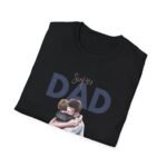 super dad unisex t shirt — father & child hug graphic tee, father’s day gift