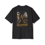 cr7 'relentless' soccer tee — men's graphic jersey oversized t shirt