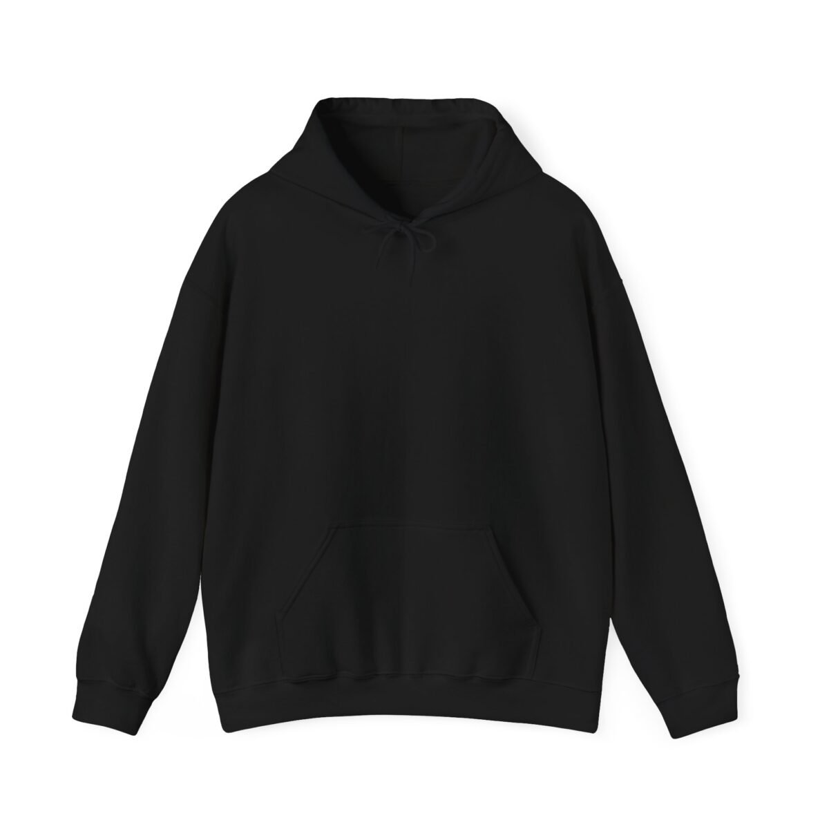 positive vibes unisex hoodie — bold typography motivational backprint
