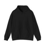 positive vibes unisex hoodie — bold typography motivational backprint