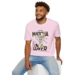 certified matcha lover unisex t shirt — cute matcha cup graphic for tea fans