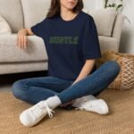 hustle graphic unisex t shirt