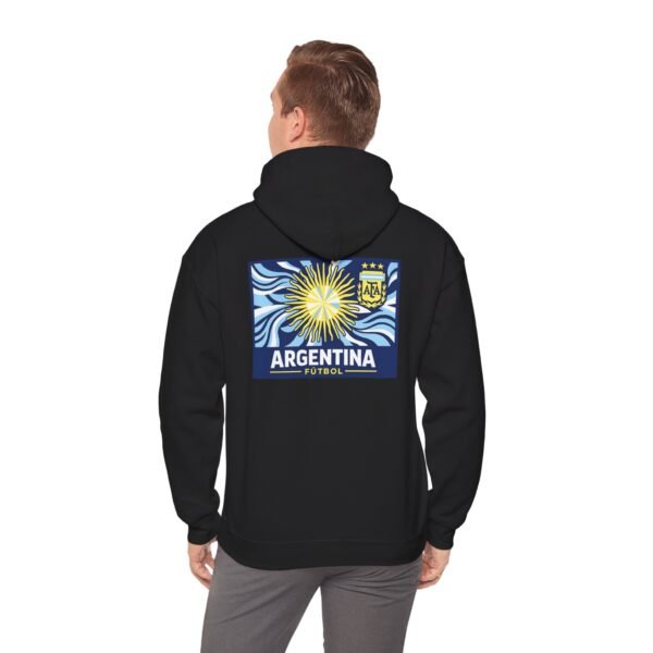argentina futbol unisex hoodie – sun emblem argentina soccer pullover