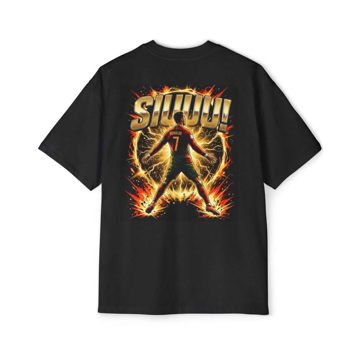 men's oversized t shirt — 'swoop' basketball player graphic tee