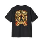 men's oversized t shirt — 'swoop' basketball player graphic tee