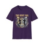 the goat era soccer unisex t shirt — bold football fan tee