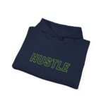 Hustle Unisex Hoodie – Neon Graphic - Image 6