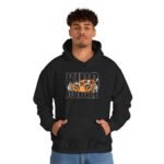 King of the Jungle Men Hoodie – Fierce Tiger Graphic - Image 2