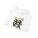The GOAT Era Unisex Hoodie – Football Graphic - Image 3