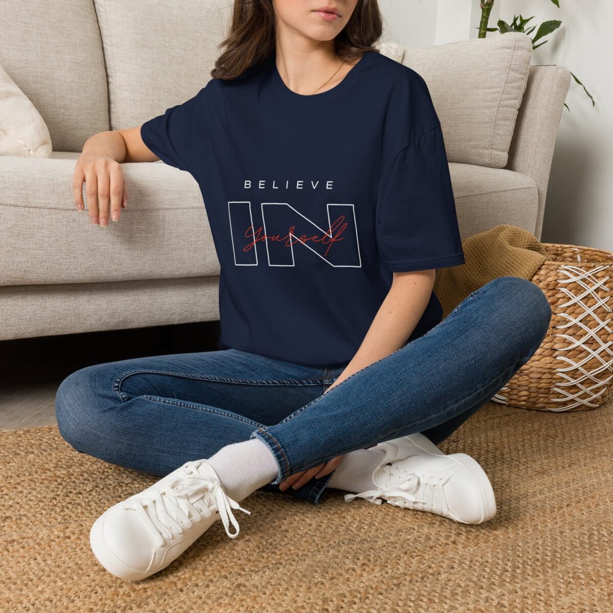 Believe in Yourself Unisex T-Shirt – Inspirational Graphic - Image 6