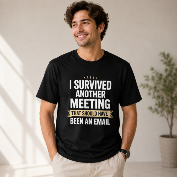 I Survived Another Meeting Unisex T-Shirt