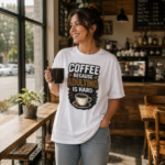 Coffee Because Adulting Is Hard Unisex T-Shirt