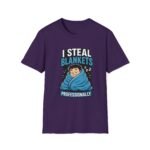 I Steal Blankets Unisex T-Shirt – Funny Couples Graphic - Image 9