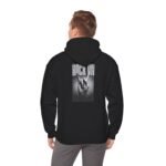 Rock On Unisex Hoodie – Vintage Hand Sign Graphic - Image 3
