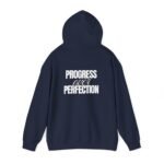 Progress Over Perfection Unisex Hoodie – Motivational Graphic Hoodie - Image 6