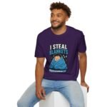 I Steal Blankets Unisex T-Shirt – Funny Couples Graphic - Image 8