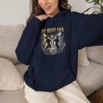 The GOAT Era Unisex Hoodie – Football Graphic - Image 10