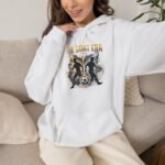 The GOAT Era Unisex Hoodie – Football Graphic - Image 2
