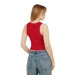 Hustle Mountain Women's Racer Crop Tank – Adventure Graphic - Image 8